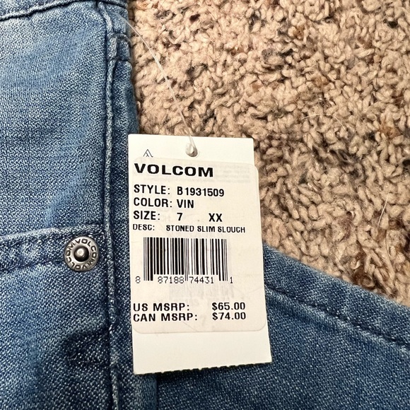 NWT Volcom jeans 7 - Picture 2 of 3